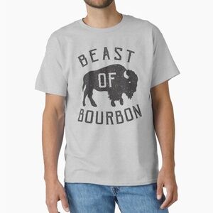 Beast of Bourbon Men's Gray T-Shirt